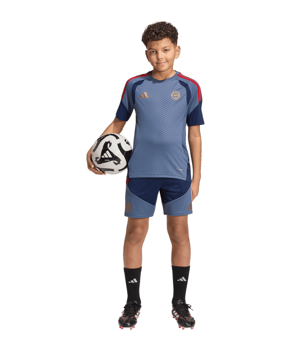 adidas FC Bayern München Trainingsshirt 2026/2027 Kids Blau - blau