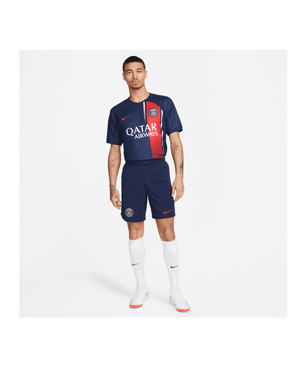 Nike Paris St. Germain Trikot Home 2023/2024 Blau Rot F411 - blau