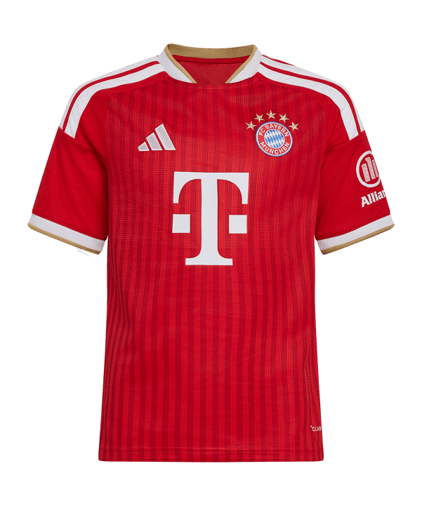 adidas FC Bayern München Trikot Home 2026/2027 Kids Rot - rot