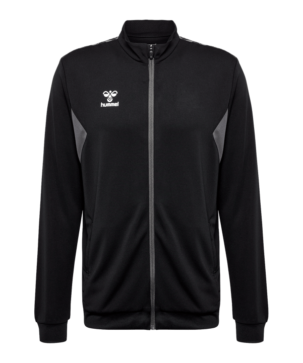 Hummel hmlAUTHENTIC PL Trainingsjacke Schwarz F2001 - schwarz