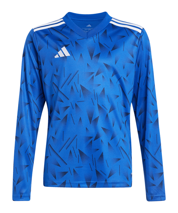 adidas Team Icon 25 Trikot langarm Kids Blau - blau