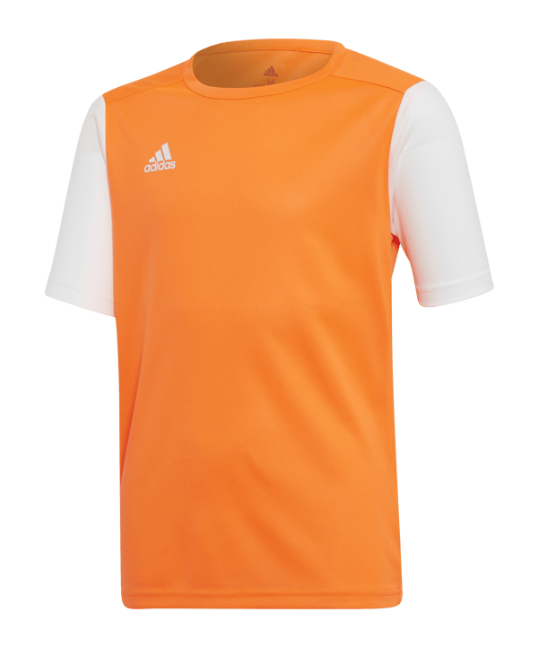 adidas Estro 19 Trikot kurzarm Kids Orange Weiss - orange