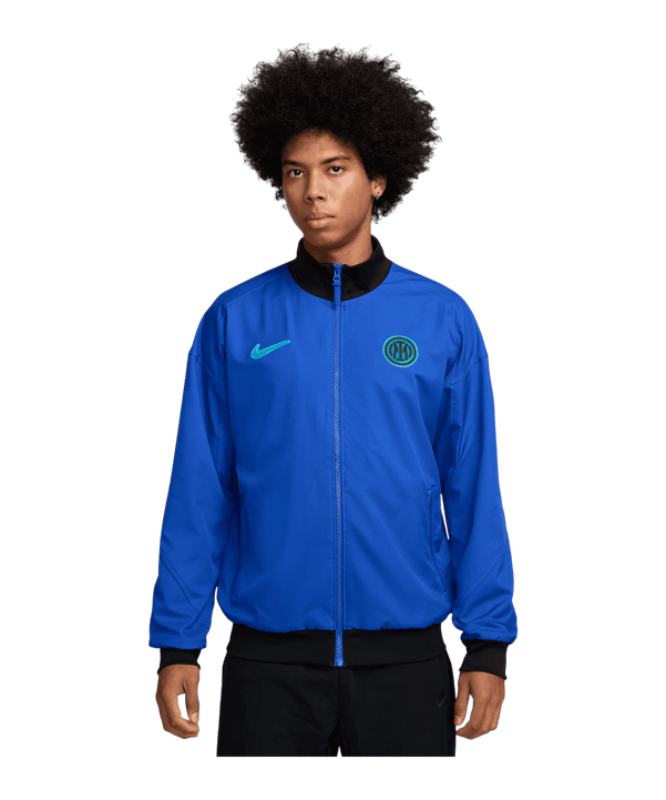 Nike Inter Mailand Strike Anthem Jacke Blau F438 - blau