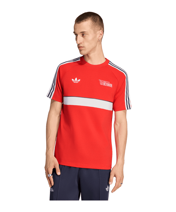 adidas Originals 1. FC Union Berlin T-Shirt Rot - rot
