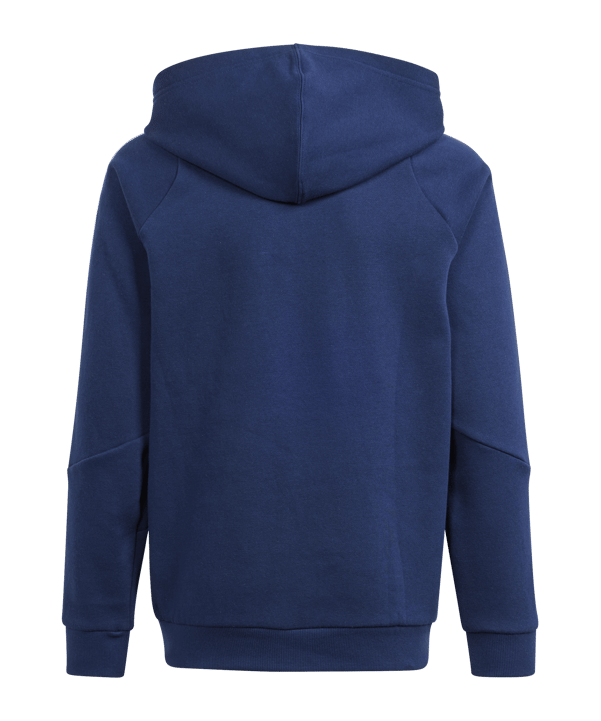 adidas Tiro 24 Hoody Kids Blau Weiss - blau