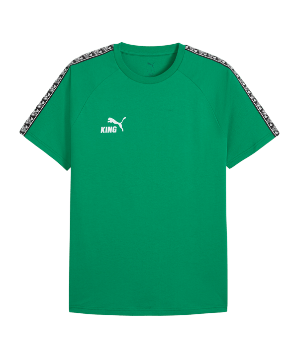 PUMA teamKING T-Shirt Grün F05 - gruen