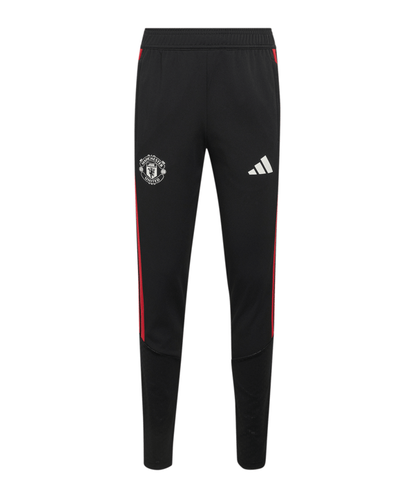 adidas Manchester United Tiro Trainingshose Kids Schwarz - schwarz