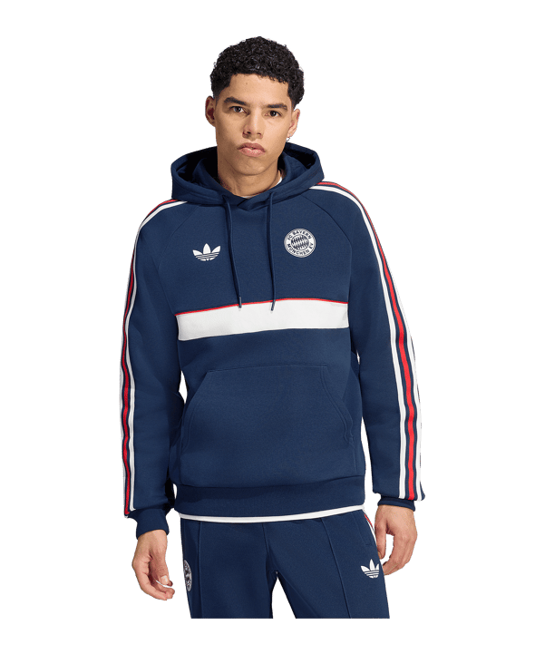 adidas FC Bayern München OG Hoody Blau - blau