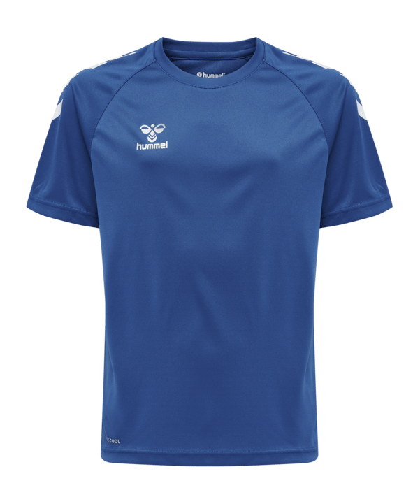Hummel hmlCORE XK Poly T-Shirt Kids Blau F7045 - blau