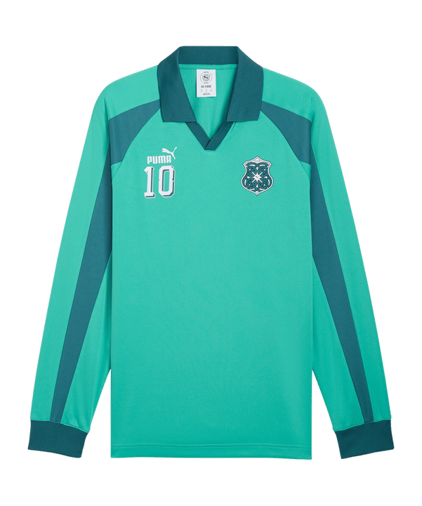 PUMA Future.Puma.Archive T7 Drill Longsleeve T-Shirt Grün F40 - gruen