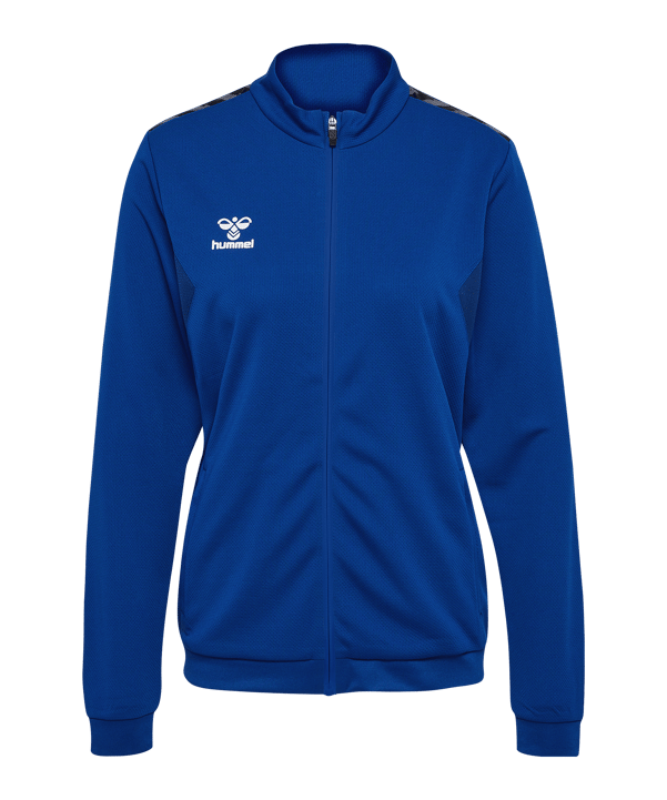 Hummel AUTHENTIC PL Trainingsjacke Damen Blau F7045 - blau