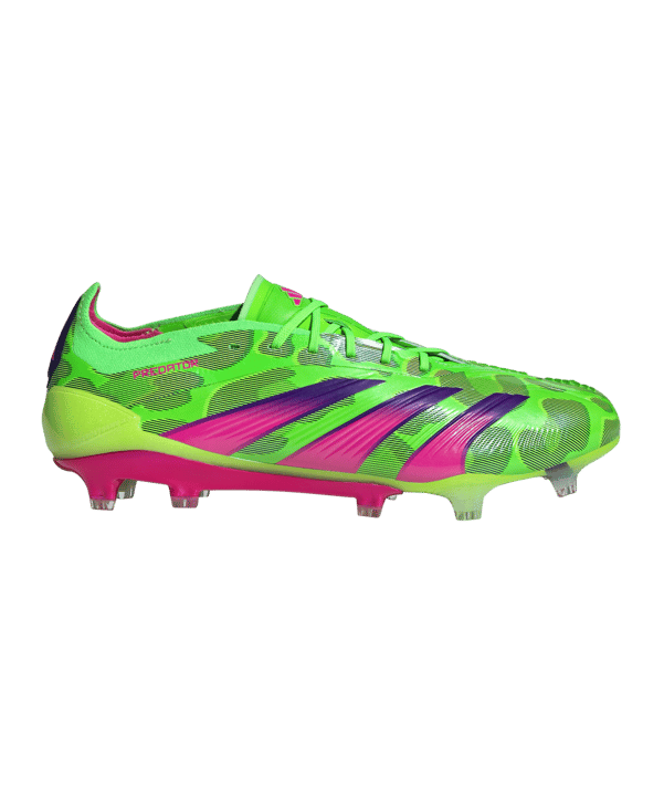 adidas Predator Elite FG Gen Pred Grün Pink Gelb - gruen