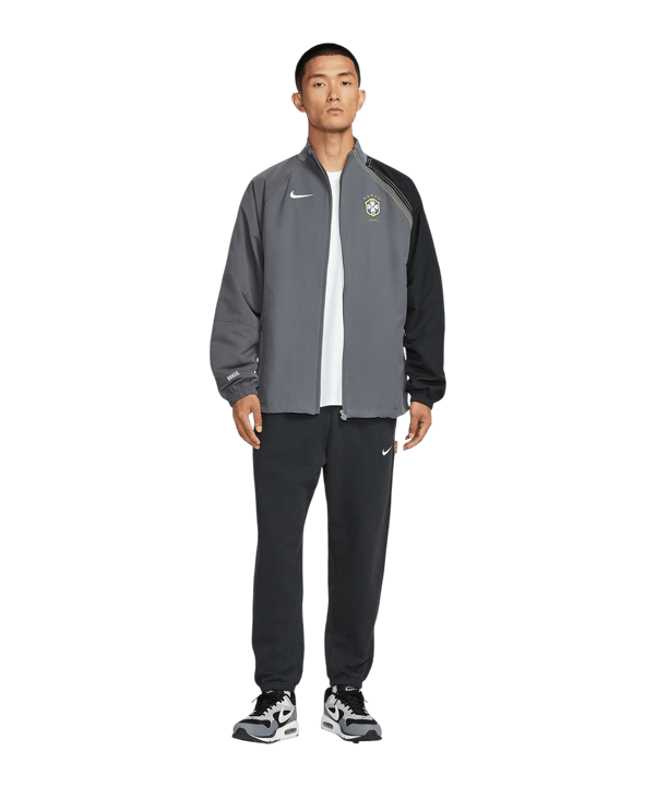 Nike Brazil Reissue 2004 Jacke Grau F021 - grau