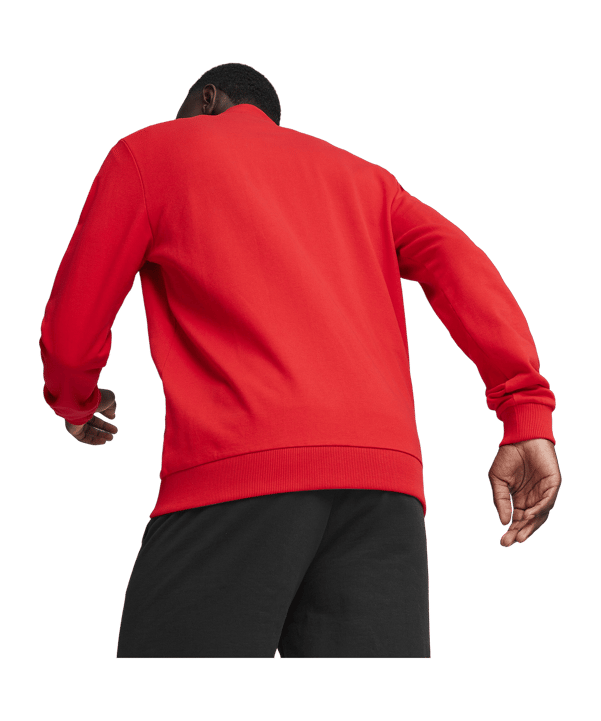 PUMA teamGOAL Casual Trainingsjacke Rot Weiss F01 - rot