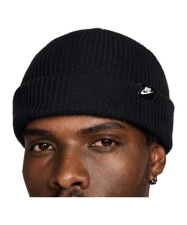 Nike Terra Beanie Schwarz F010 - schwarz