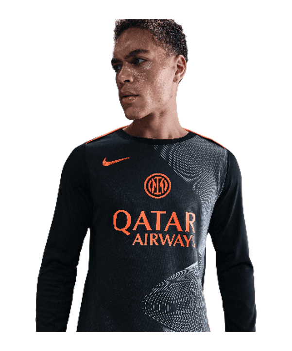 Nike Inter Mailand Academy Pro Sweatshirt Schwarz F010 - schwarz