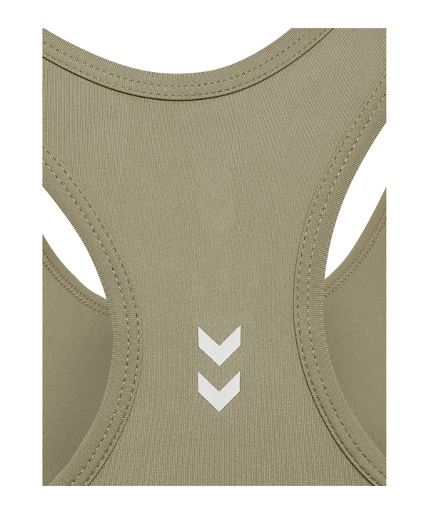 Hummel Pulse Light Support Sport-BH Damen Grün F6092 - gruen