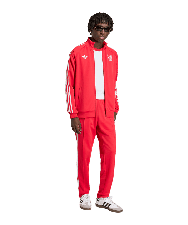 adidas FC Liverpool Originals Trainingsjacke Rot - rot