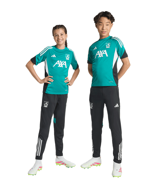 adidas FC Liverpool European Trainingshose 2025/2026 Kids Schwarz - schwarz