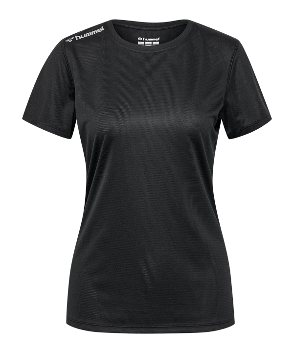Hummel hmlRUN T-Shirt Damen Schwarz F2001 - schwarz