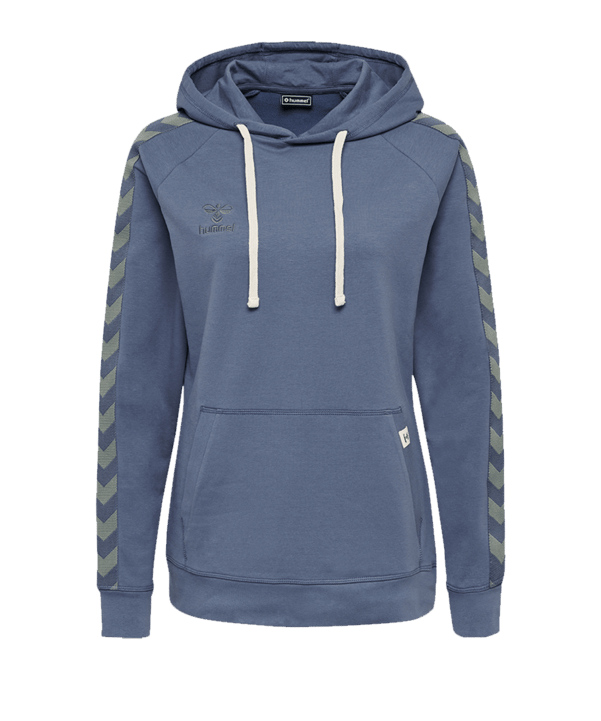 Hummel Move Classic Kapuzensweatshirt Damen F7050 - blau