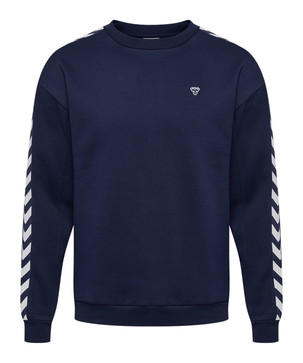 Hummel Archive Loose Fit Sweatshirt Blau F7666 - blau