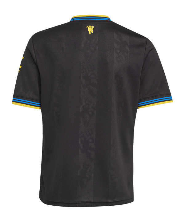 adidas Manchester United Trikot 3rd 2025/2026 Kids Schwarz - schwarz