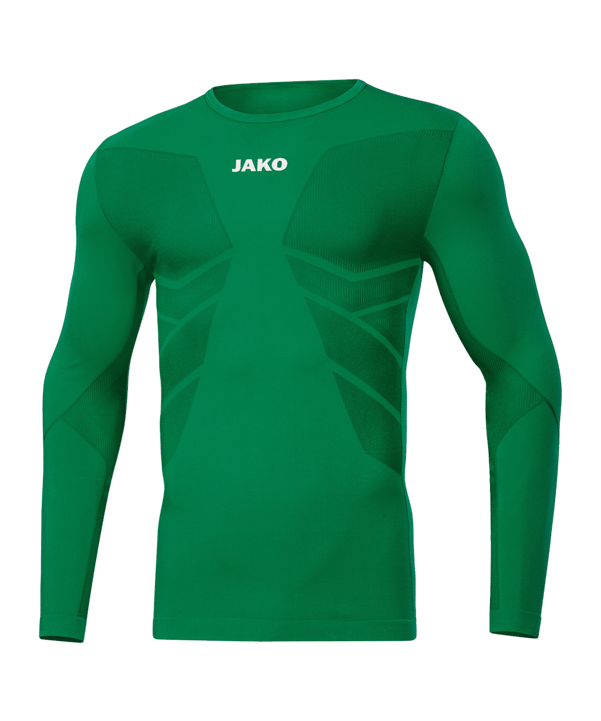 JAKO Comfort Recycelt langarm Grün F200 - gruen