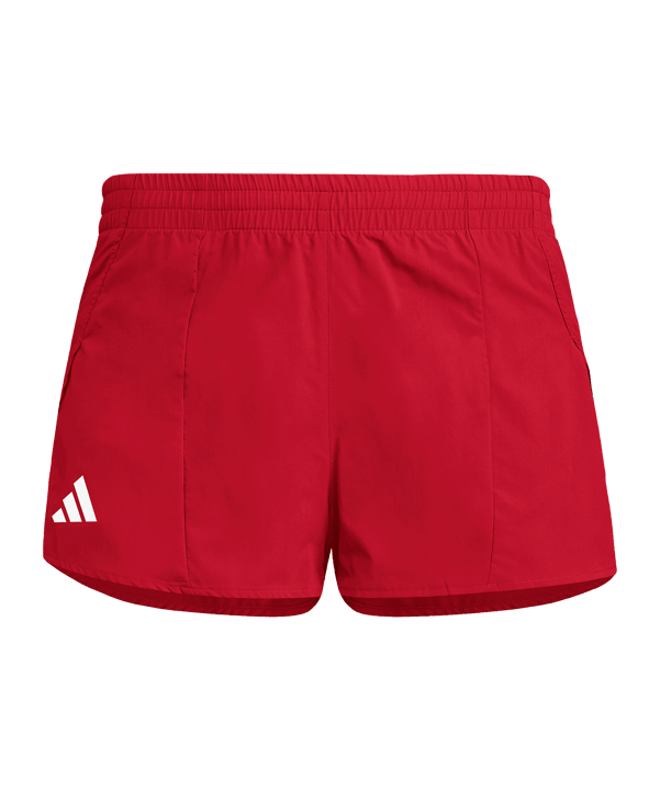 adidas Adizero Split Short Damen Rot - rot