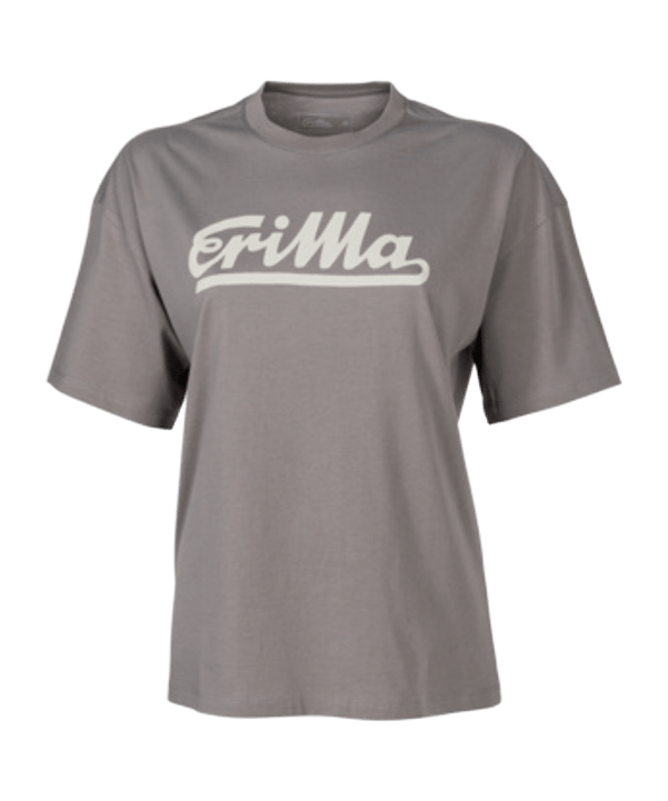 Erima Retro Sportsfashion T-Shirt Damen Grau - grau