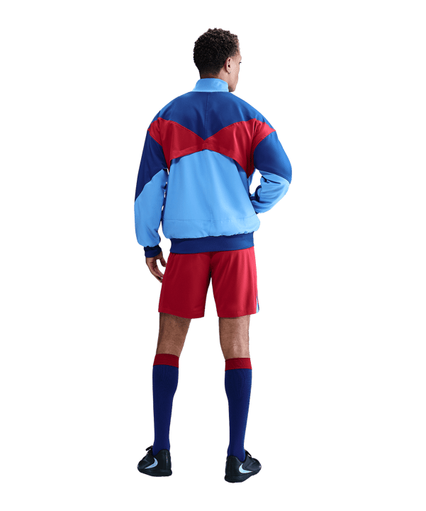 Nike FC Barcelona Strike Anthem Jacke Blau F412 - blau