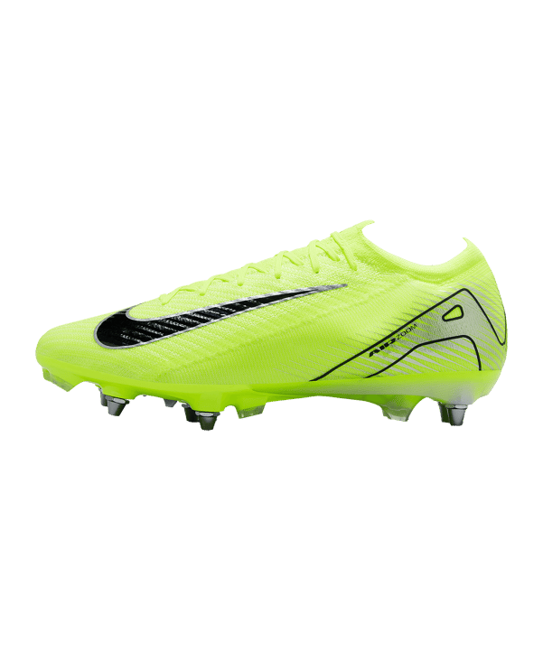 Nike Air Zoom Mercurial Vapor XVI Elite SG-Pro Mad Voltage Gelb Schwarz F700 - gelb