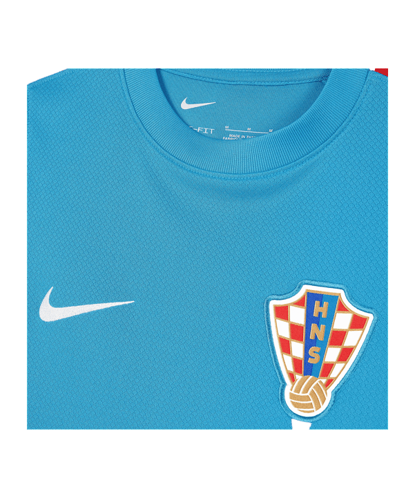 Nike HNS Kroatien Trainingsshirt Kids Blau F430 - blau