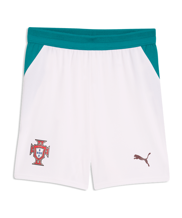 PUMA FPF Portugal Short Away WM 2026 Kids Weiß F02 - weiss