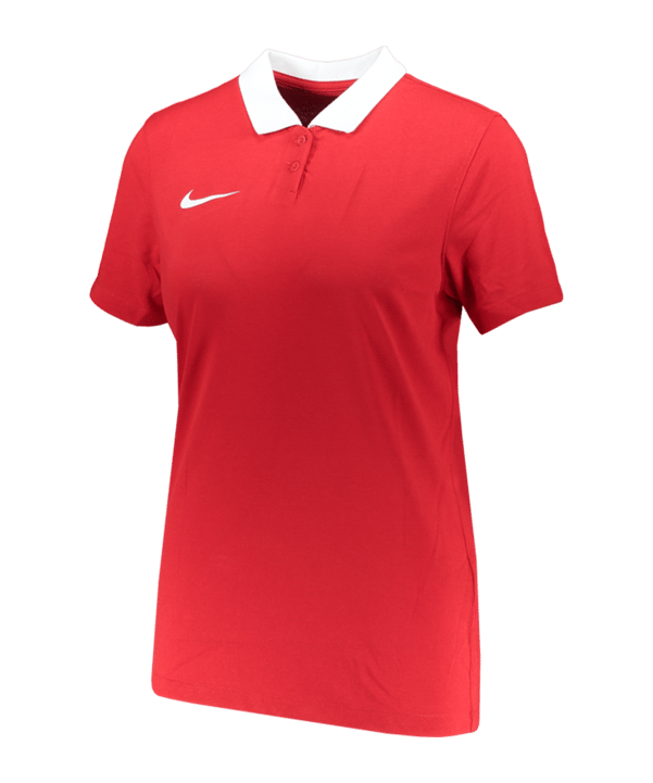 Nike Park Poloshirt Damen Rot Weiss F657 - rot