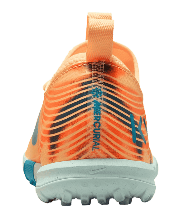 Nike Jr Air Zoom Mercurial Vapor XVI Academy TF Kylian Mbappe Signature Kids Orange F801 - orange