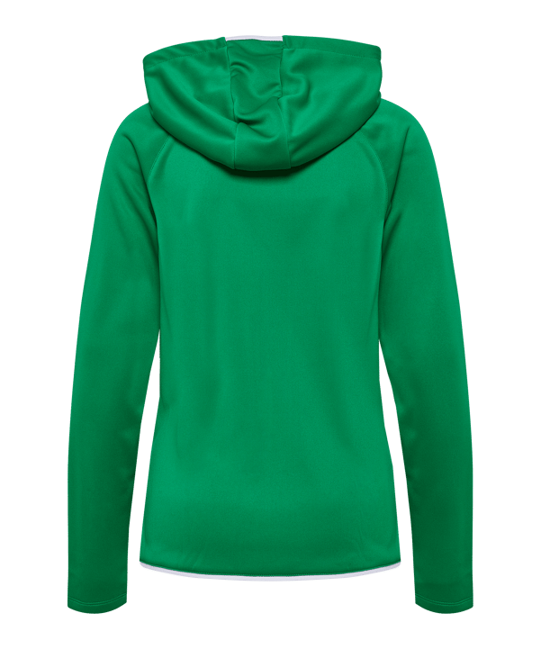 hummel Core 2.0 Kapuzenjacke Damen Grün F6129 - gruen