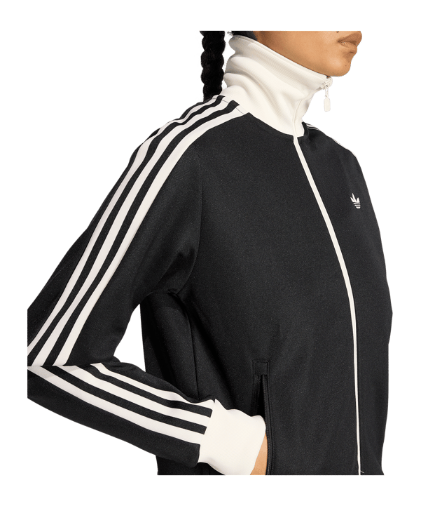 adidas Originals Classic Track Top Jacke Damen - schwarz