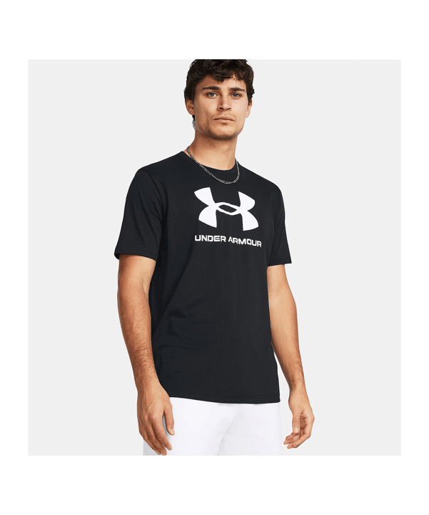 Under Armour Sportstyle Logo Update T-Shirt F001 - schwarz