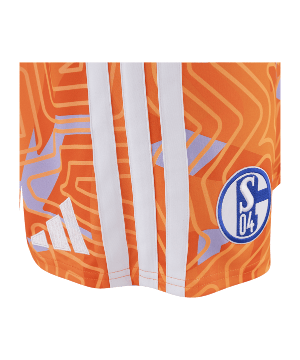 adidas FC Schalke 04 Torwartshort 2026/2027 Orange - orange