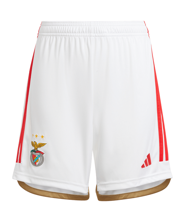 adidas Benfica Lissabon Short Kids Weiß Kids Weiss - weiss