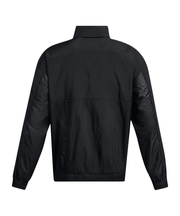 Under Armour Curry Woven HalfZip Jacke Schwarz - schwarz