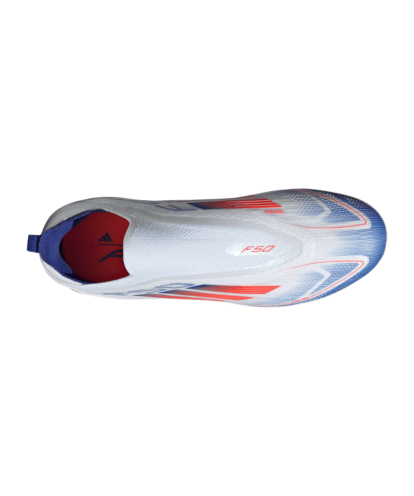 adidas F50 Pro LL FG Advancement Kids Weiss Rot - weiss
