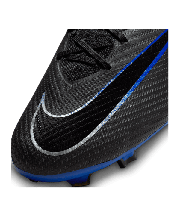Nike Air Zoom Mercurial Vapor XV Elite FG Shadow Schwarz Silber Blau F040 - schwarz