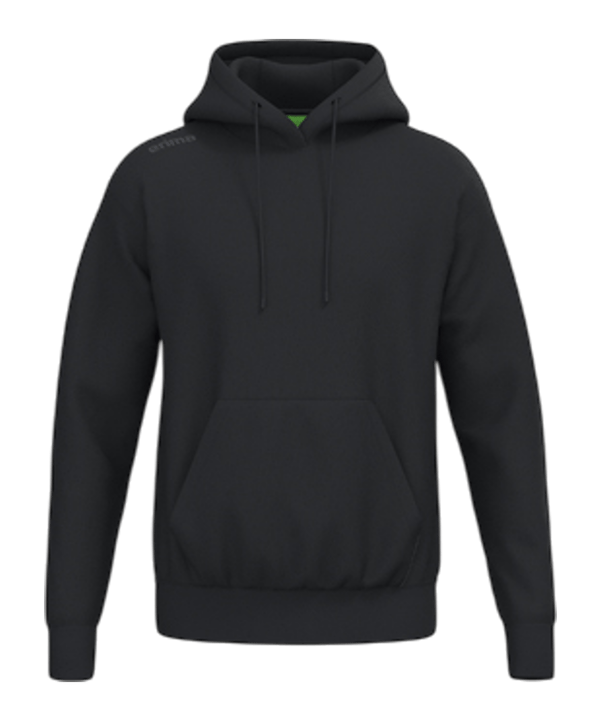 Erima TS Hoody Schwarz - schwarz