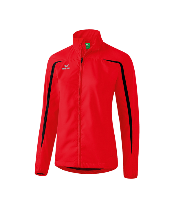 Erima Laufjacke Damen Rot Schwarz - rot
