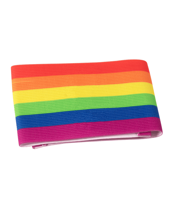 Derbystar Kapitänsbinde Rainbow Senior F246 - blau