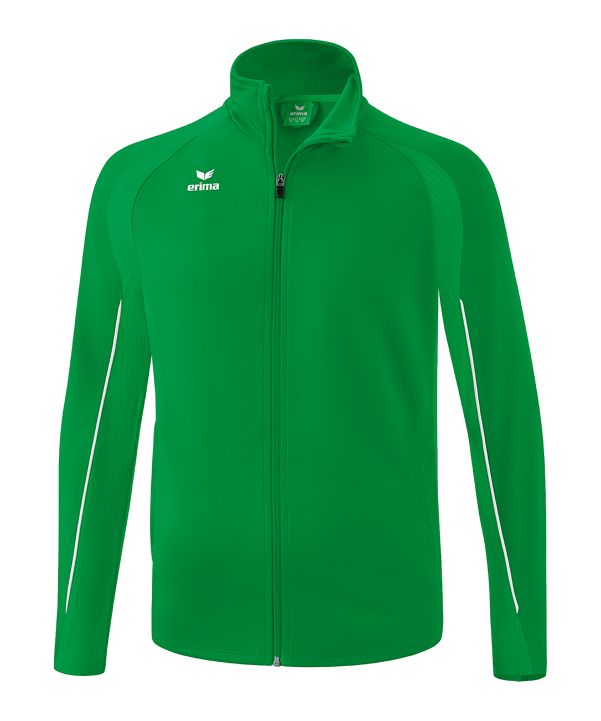Erima Liga Star Trainingsjacke Kids Grün Weiss - gruen