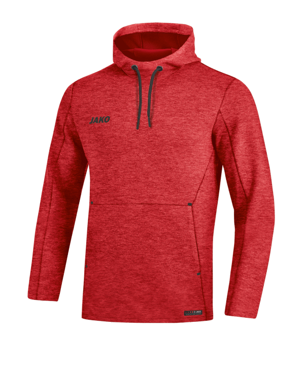 Jako Premium Basic Kapuzensweatshirt Rot F01 - rot