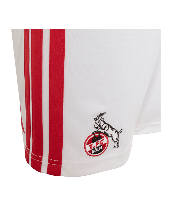 adidas 1. FC Köln Short Home 2026/2027 Kids Weiß - weiss